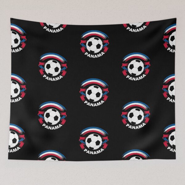 Artikelvorschau, Panama-Fußball-Fußballfan-Flagge entworfen und verkauft von ockshirts.