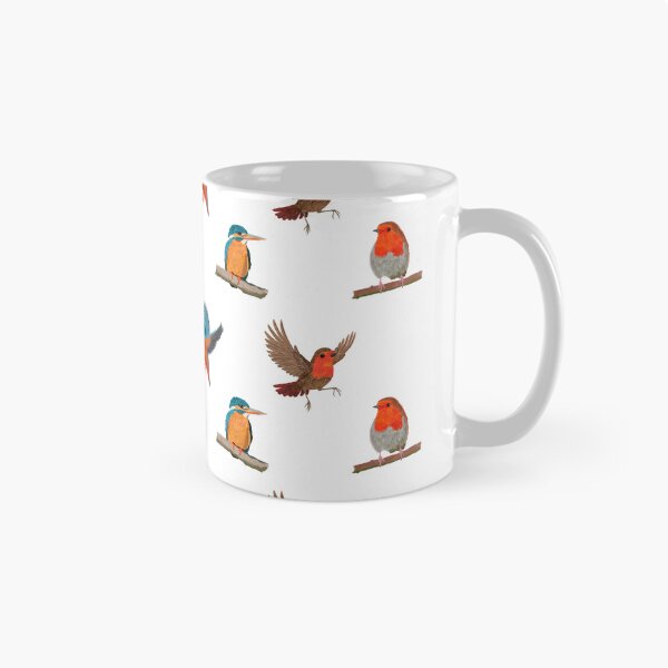 Item preview, British Birds Pattern designed and sold by nash89.