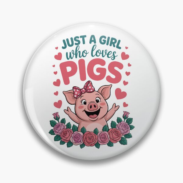 Item preview, Just a Girl Who Loves Pigs designed and sold by jkrphoto.