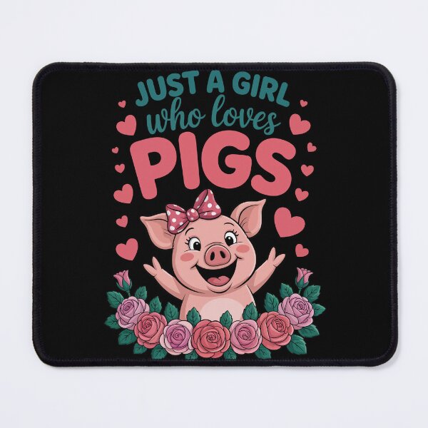 Item preview, Just a Girl Who Loves Pigs designed and sold by jkrphoto.