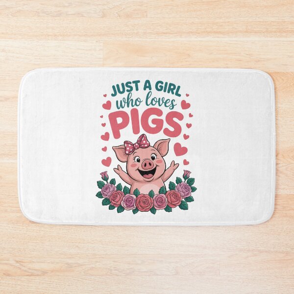 Item preview, Just a Girl Who Loves Pigs designed and sold by jkrphoto.