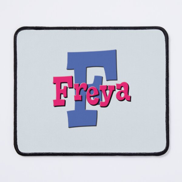 Item preview, F is for Freya Girl's/Woman's Name and Initial designed and sold by CharlottePlaceArt.