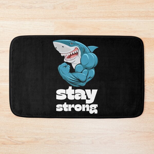 Item preview, Fierce Shark Power – Stay Strong Motivation designed and sold by Karim-Karem.