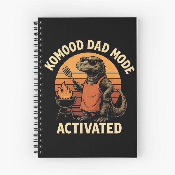 Item preview, Komodo Dad Mode Activated – Funny BBQ Lizard Design designed and sold by Place-Heritages.