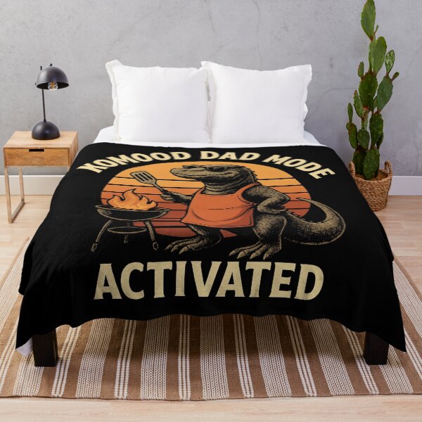 Item preview, Komodo Dad Mode Activated – Funny BBQ Lizard Design designed and sold by Place-Heritages.