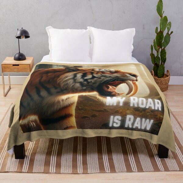 Item preview, Tiger roaring in the jungle designed and sold by Ivy Leisure!.