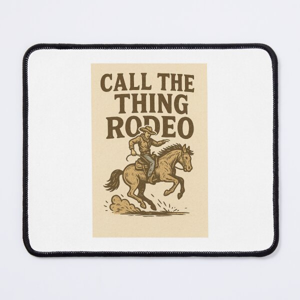 Item preview, Call the Thing Rodeo – Vintage Cowboy Art designed and sold by Fleetwood1994.