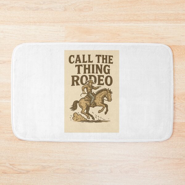 Item preview, Call the Thing Rodeo – Vintage Cowboy Art designed and sold by Fleetwood1994.