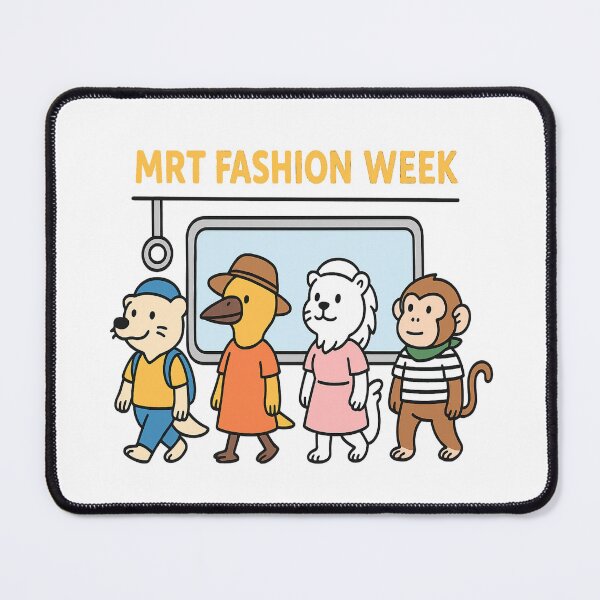 Item preview, MRT Fashion Week: Singapore Cityscape Subway Style  designed and sold by Globalcitytees.
