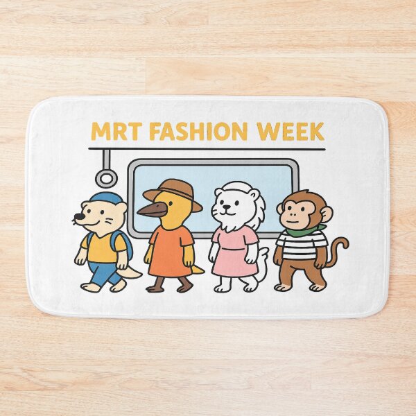 Item preview, MRT Fashion Week: Singapore Cityscape Subway Style  designed and sold by Globalcitytees.
