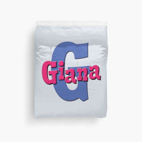 Aperçu de l'œuvre G est pour Giana Nom et initiale de la fille/femme créée et vendue par CharlottePlaceArt.