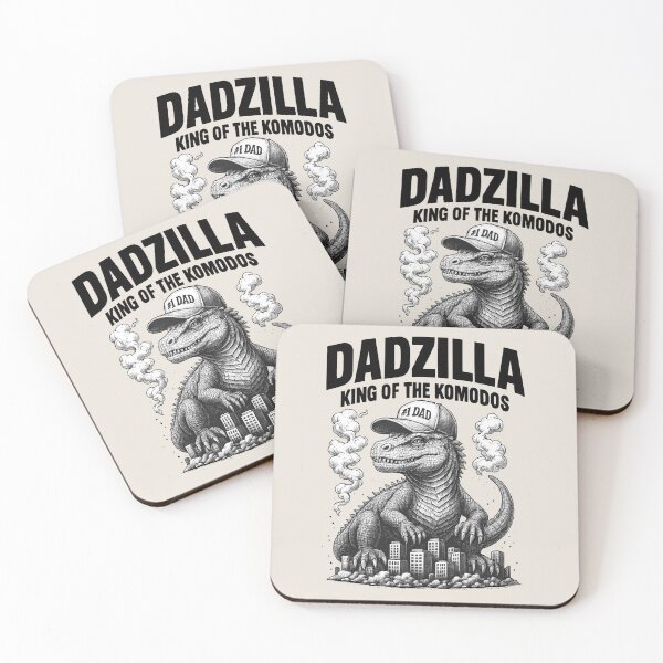 Item preview, Dadzilla – King of the Komodos Funny Dad Design designed and sold by Place-Heritages.