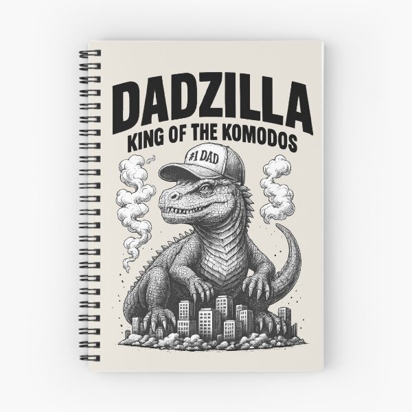 Item preview, Dadzilla – King of the Komodos Funny Dad Design designed and sold by Place-Heritages.