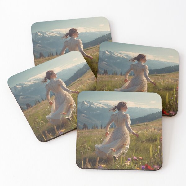 Artikelvorschau, Timeless Grace: Victorian Lady in Blooming Fields entworfen und verkauft von BlareBlare.