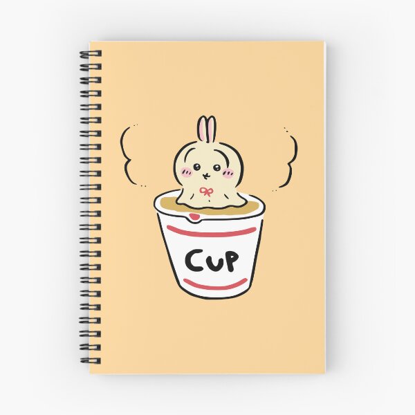 Item preview, Usagi in Cup Instant Noodle うさぎ | Chiikawa ちいかわ Hachiware ハチワレ | Cute Kawaii Characters Bear Cat Rabbit  designed and sold by OllieMolley.