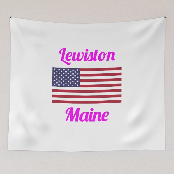 Item preview, Lewiston Maine - Stylish Prints, designed and sold by Fleetwood1994.