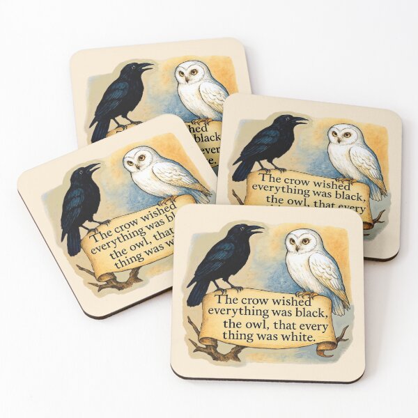 Item preview, William Blake - The Crow & The Owl designed and sold by Myra365Art.