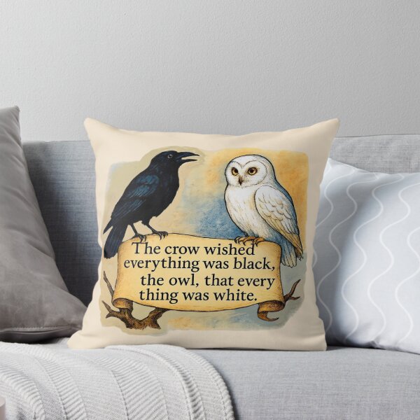 Item preview, William Blake - The Crow & The Owl designed and sold by Myra365Art.