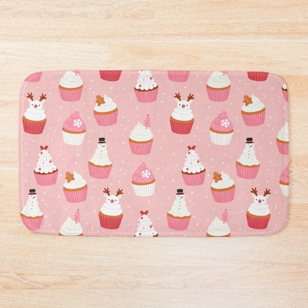Item preview,  Christmas cupcakes in pink colors  designed and sold by burbura.