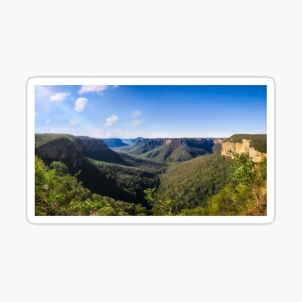 Item preview, Govetts Leap Lookout Panorama, Australia designed and sold by Danielasphotos.