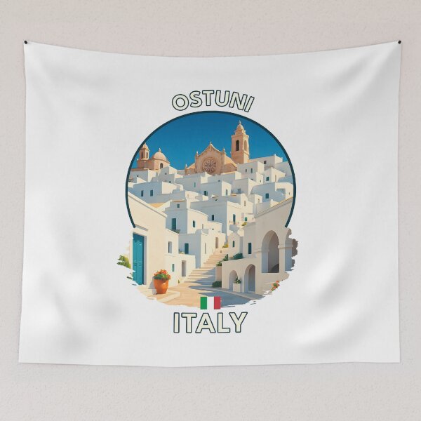 Item preview, Ostuni – White City of Puglia, Italy designed and sold by inkNext.