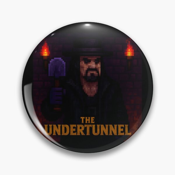Item preview, The Undertunnel – Pixel Art Wrestling Portrait designed and sold by WhisperFrame.