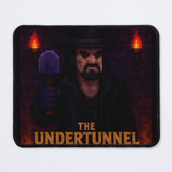 Item preview, The Undertunnel – Pixel Art Wrestling Portrait designed and sold by WhisperFrame.