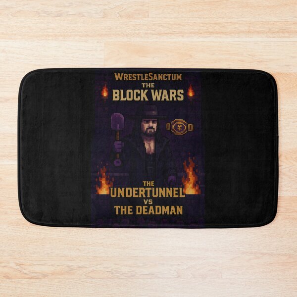 Item preview, The Undertunnel – Pixel Art Wrestling Portrait designed and sold by WhisperFrame.