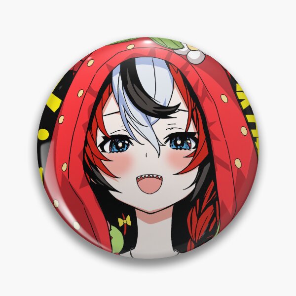 Item preview, Hakos Baelz with Strawberry Hoodie designed and sold by UDTee.