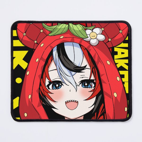 Item preview, Hakos Baelz with Strawberry Hoodie designed and sold by UDTee.