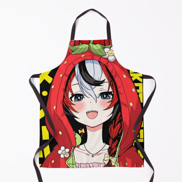 Item preview, Hakos Baelz with Strawberry Hoodie designed and sold by UDTee.