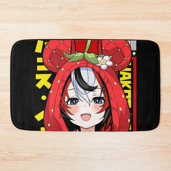 Item preview, Hakos Baelz with Strawberry Hoodie designed and sold by UDTee.