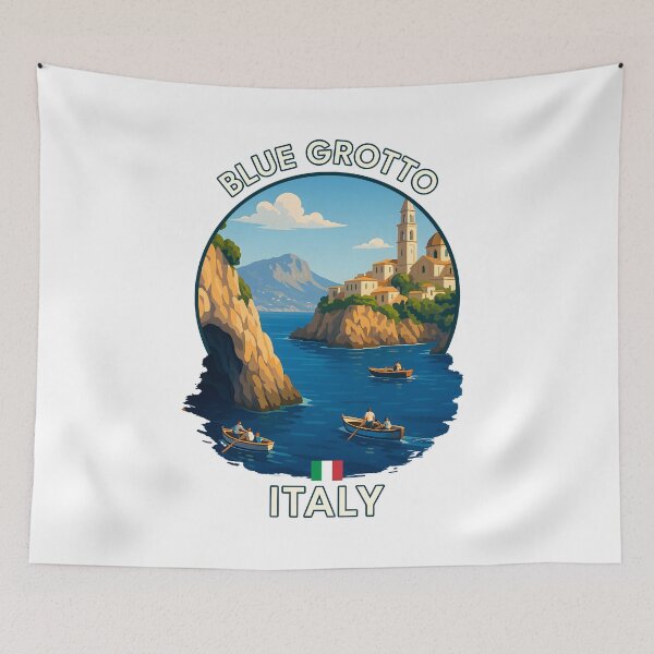 Item preview, Blue Grotto Capri – Stunning Mediterranean Sea Cave designed and sold by inkNext.