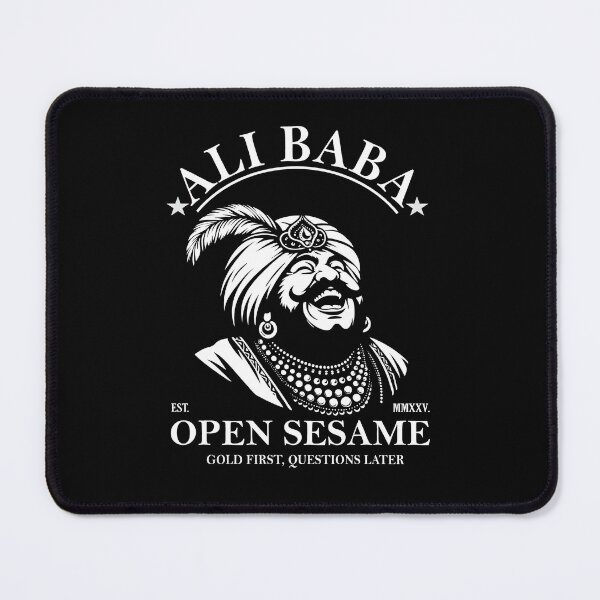 Item preview, Funny Ali Baba Design – Humor with 40 Thieves designed and sold by RetroMaritalArt.