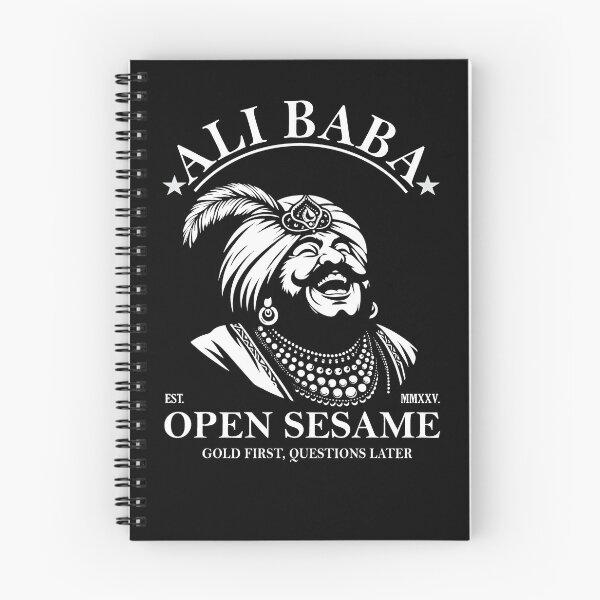 Item preview, Funny Ali Baba Design – Humor with 40 Thieves designed and sold by RetroMaritalArt.