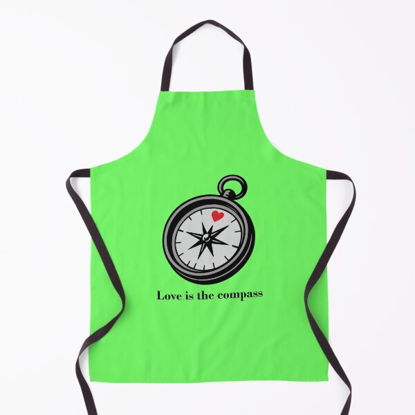 Item preview, Minimalist Compass Drawing with Heart Symbol designed and sold by Ovitees.