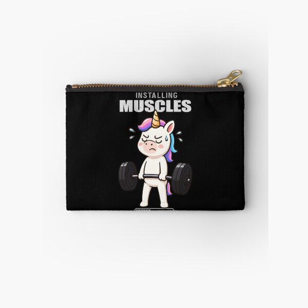 Item preview, Funny Unicorn Installing Muscles Deadlift Workout Fitness Boys Girls Kids designed and sold by rafaeltto.