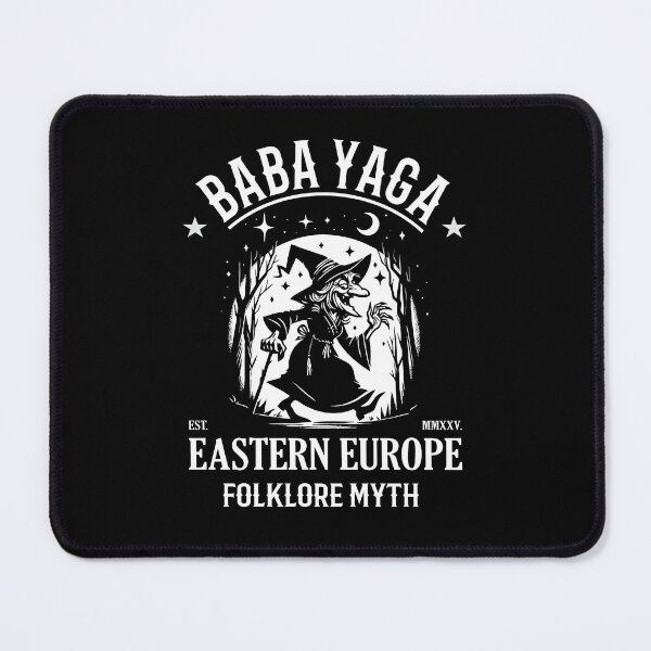 Item preview, Funny Baba Yaga – Witch Fun from the Fairy Tale designed and sold by RetroMaritalArt.