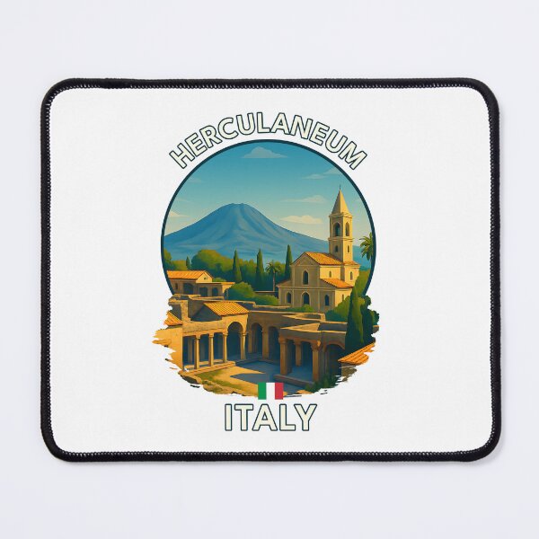 Item preview, Herculaneum Ruins – Ancient Roman Campania Travel Art designed and sold by inkNext.