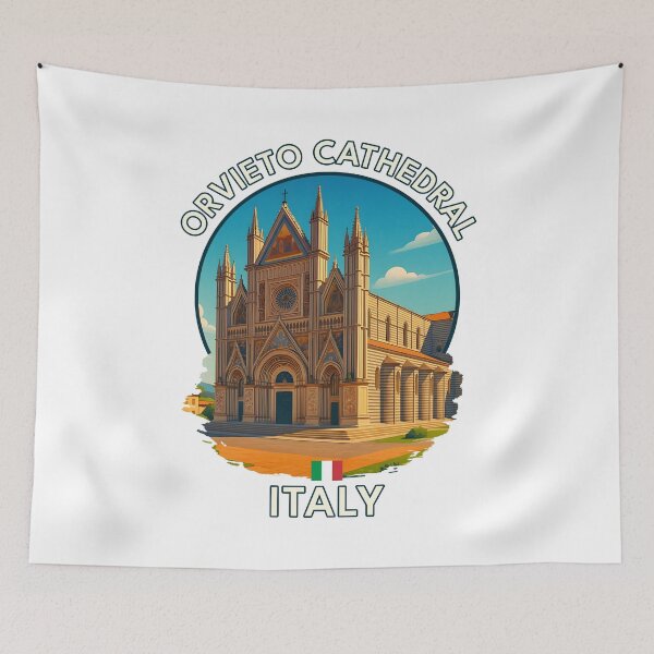 Item preview, Orvieto Cathedral – Gothic Architecture in Umbria, Italy designed and sold by inkNext.