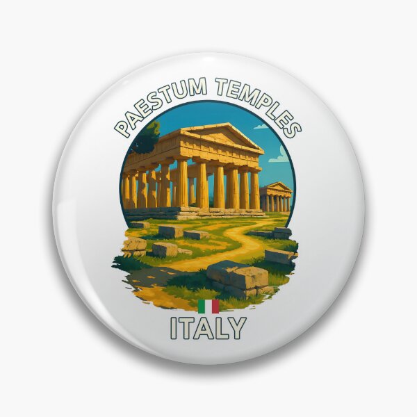 Item preview, Paestum Temples – Ancient Greek Ruins in Campania, Italy designed and sold by inkNext.