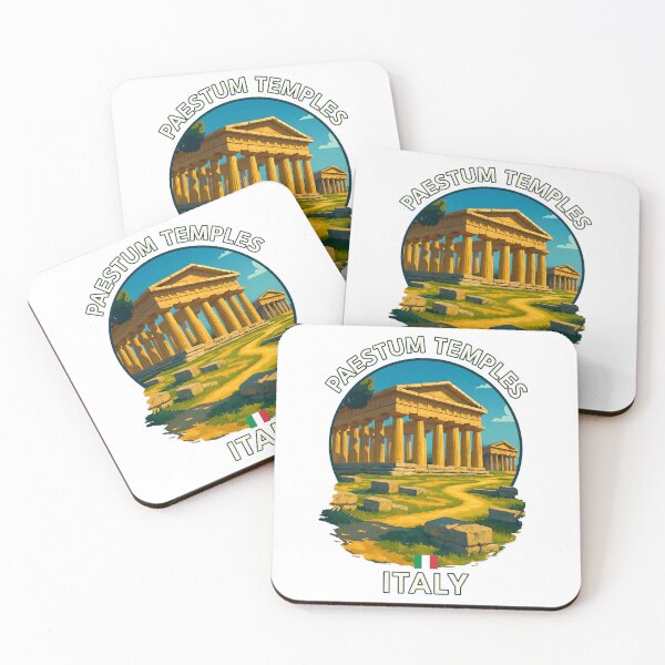 Item preview, Paestum Temples – Ancient Greek Ruins in Campania, Italy designed and sold by inkNext.