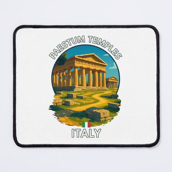 Item preview, Paestum Temples – Ancient Greek Ruins in Campania, Italy designed and sold by inkNext.