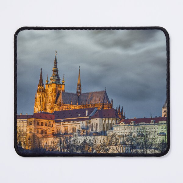 Item preview, Prague Castle after sunset designed and sold by Ludophoto.