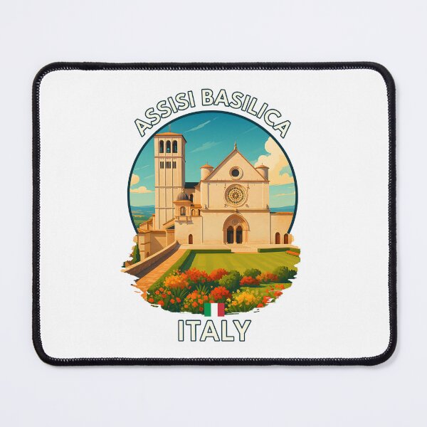 Item preview, Assisi Basilica – Historic Umbrian Landmark & Spiritual Architecture designed and sold by inkNext.