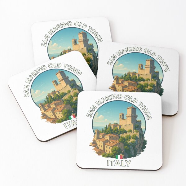 Item preview, San Marino Old Town – Medieval Hilltop Charm designed and sold by inkNext.