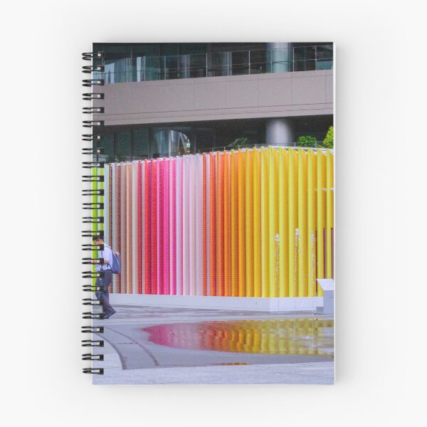 Item preview, “100 Colors No. 53” art installation just outside the South Exit of Takanawa Gateway Station in Tokyo, Japan designed and sold by Pix4Japan.