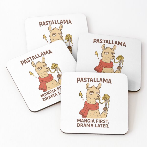 Item preview, Pastallama – Silly Italian Llama with Spaghetti Mane designed and sold by VisionTear.