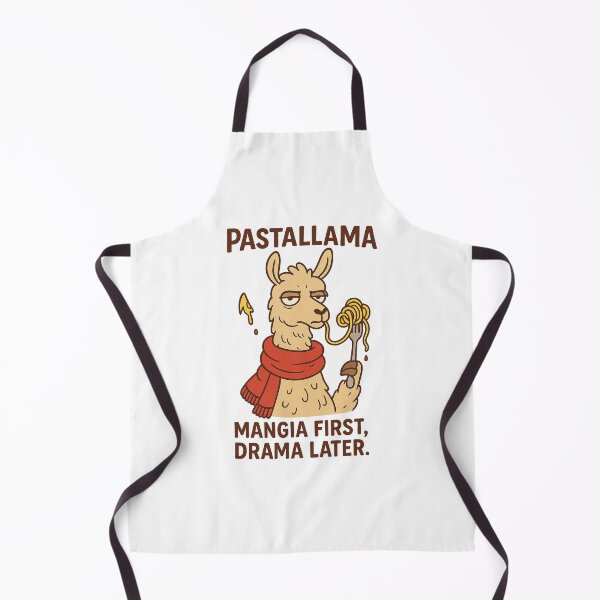Item preview, Pastallama – Silly Italian Llama with Spaghetti Mane designed and sold by VisionTear.