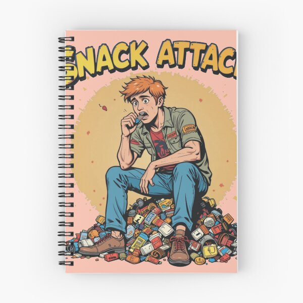 Item preview, Snack attack retro  designed and sold by Dospart.